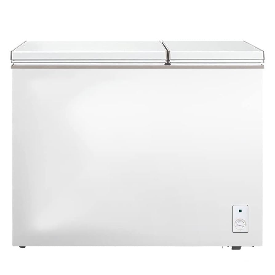 Amazon.com: Chest Freezer 7.7 Cu.ft Double Door Deep